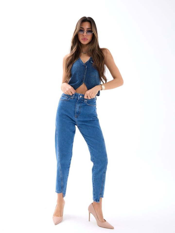 5682 Kot Pantolon-Koyu Mavi̇