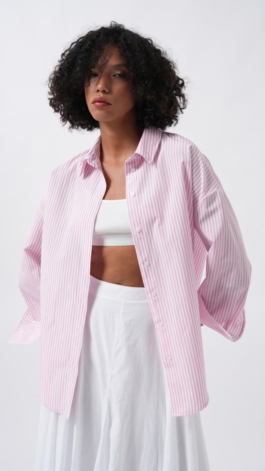 Stripe Basic Shirt