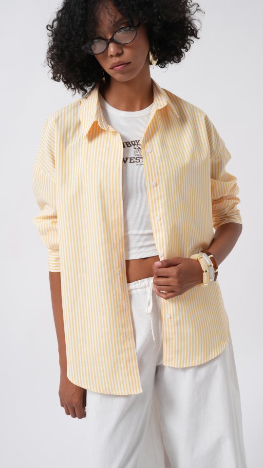 Stripe Basic Shirt