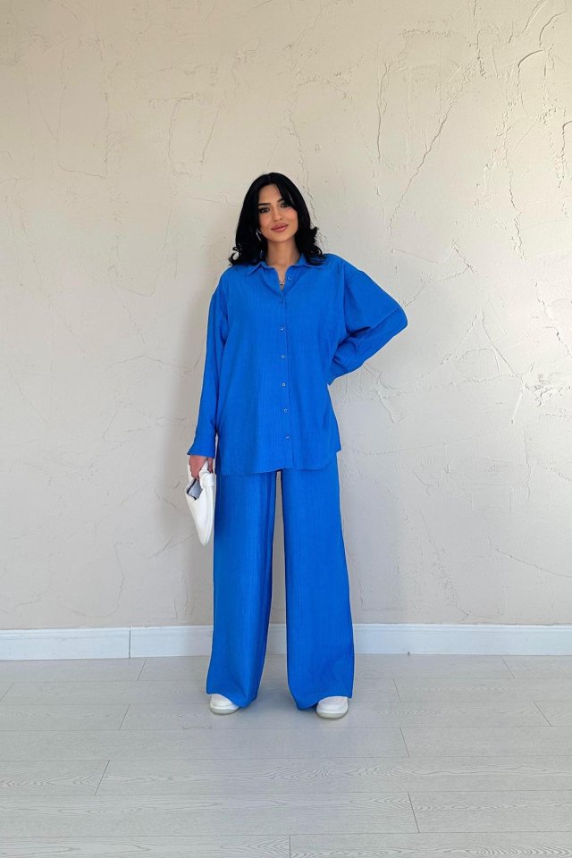 Saks Alice Shirt And Bol Cut Pants Tool