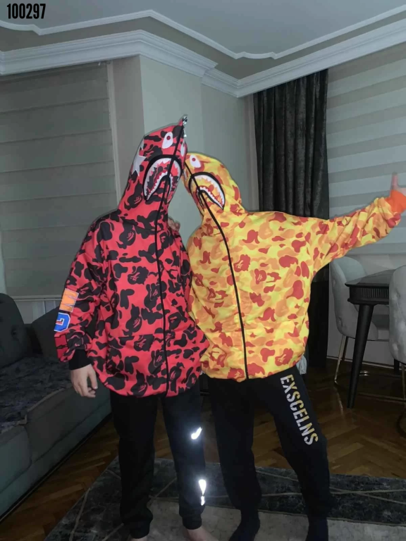 BAPE x PUBG skor Pullover Hoodie