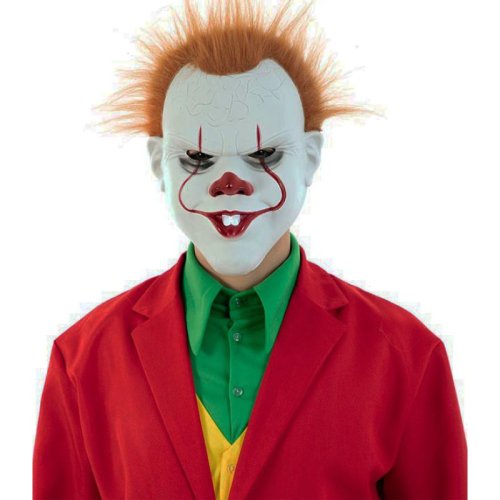 Stephen Kings Korkutucu Joker Maske 31x22 cm