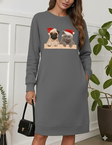 Kadın uzun kollu bisiklet yaka desenli viskon iki iplik bluz